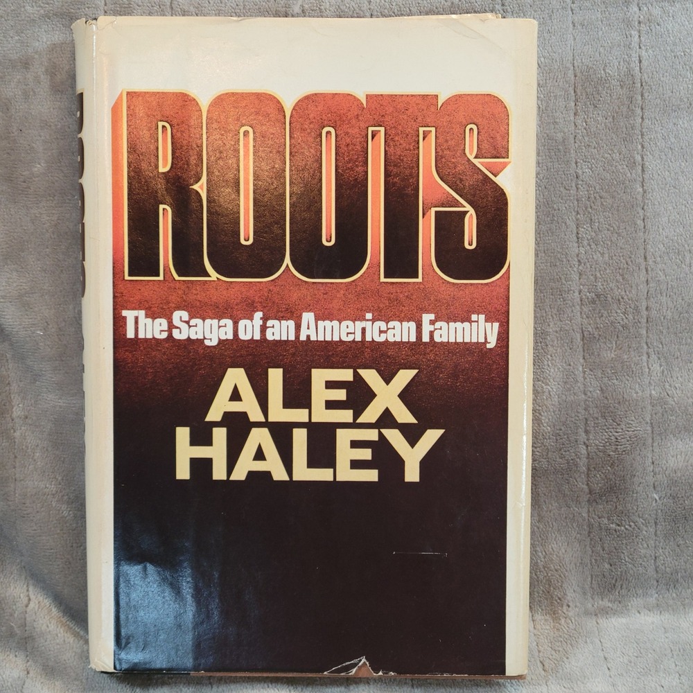 Doubleday Roots Alex Haley Hardcover Book First Edition Historical Fiction 1976